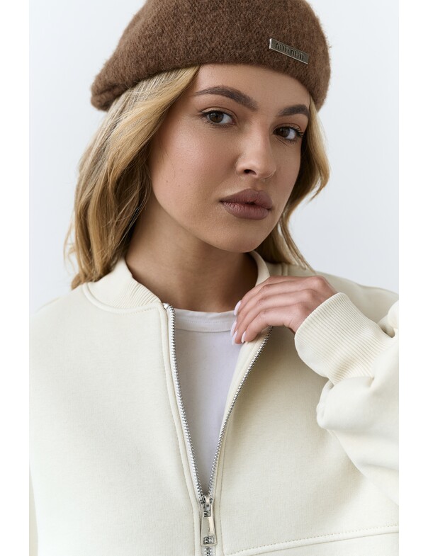 Бомбер на молнии микрофлис