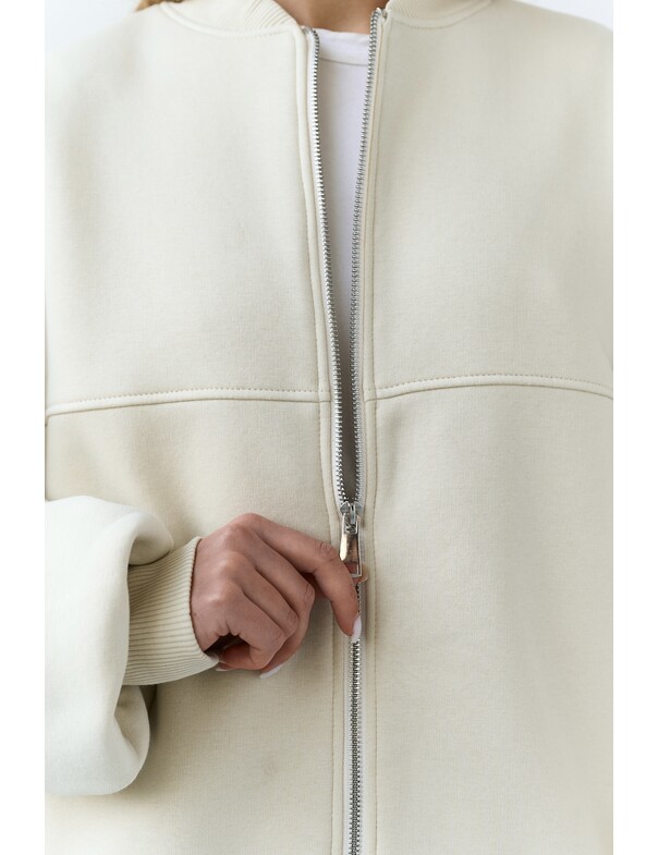 Бомбер на блискавці мікрофліс