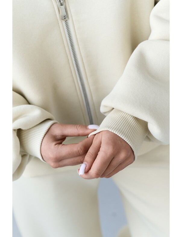 Бомбер на блискавці мікрофліс