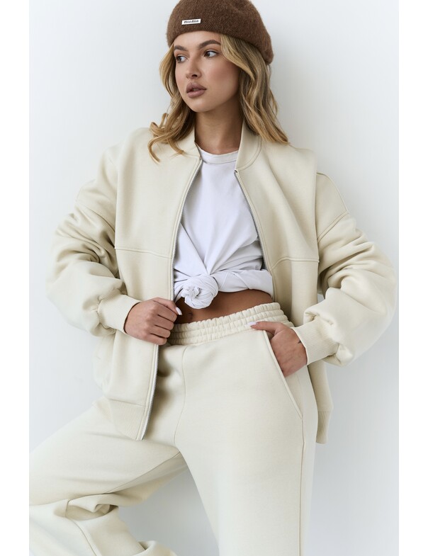 Бомбер на молнии микрофлис