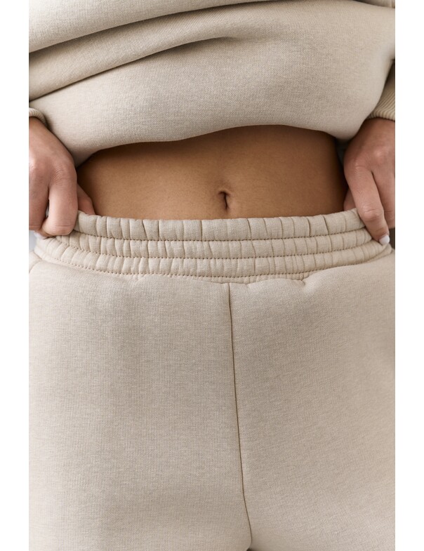 Унисекс штани премиум на стяжках на флисе