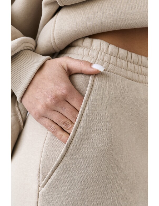 Унисекс штани премиум на стяжках на флисе