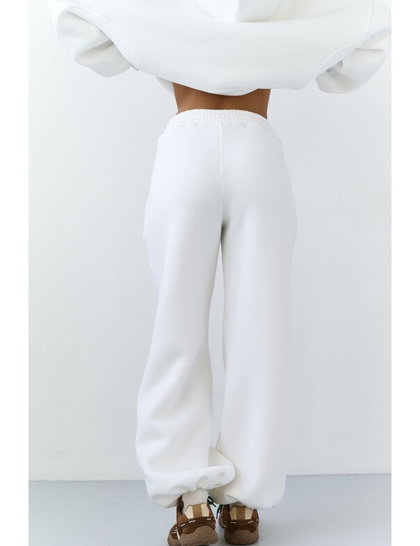 Унисекс штани премиум на стяжках на флисе