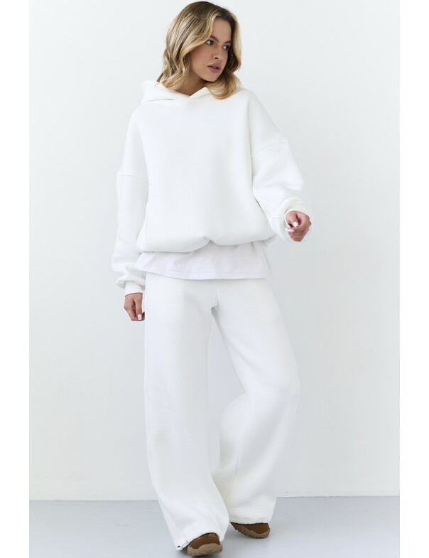 Унисекс штани премиум на стяжках на флисе