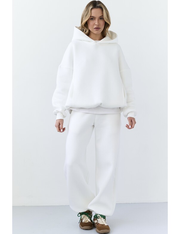 Унисекс штани премиум на стяжках на флисе