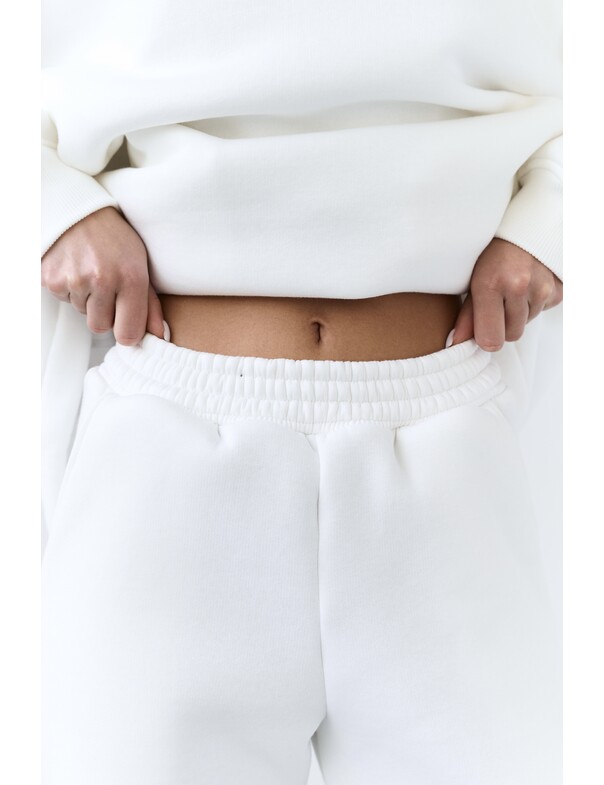 Унисекс штани премиум на стяжках на флисе