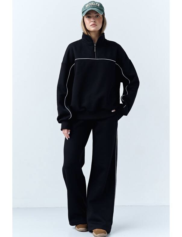 Світшот з кантом на флісі