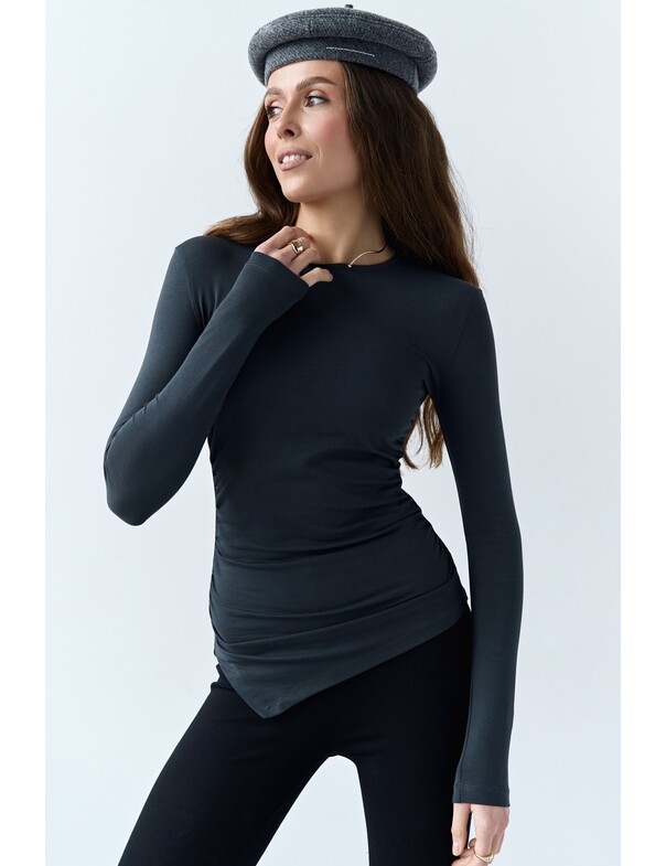 Лонгслів асиметричний