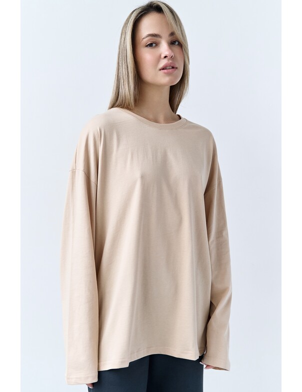 Унісекс лонгслів оверсайз котон