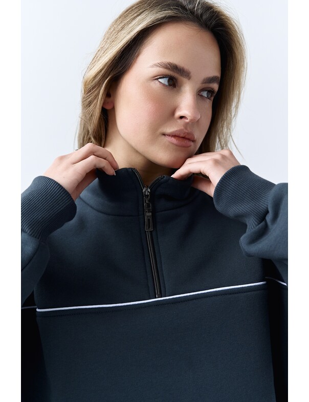 Світшот з кантом на флісі