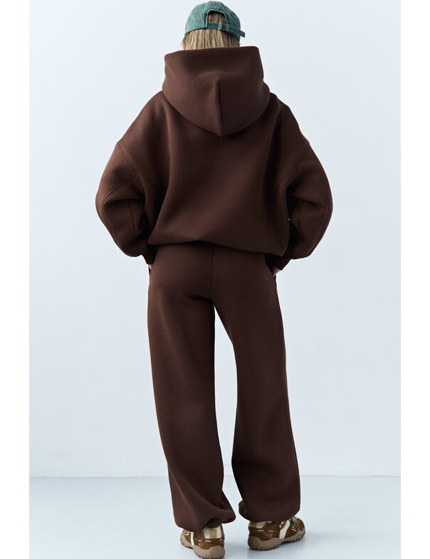 Унисекс штани премиум на стяжках на флисе