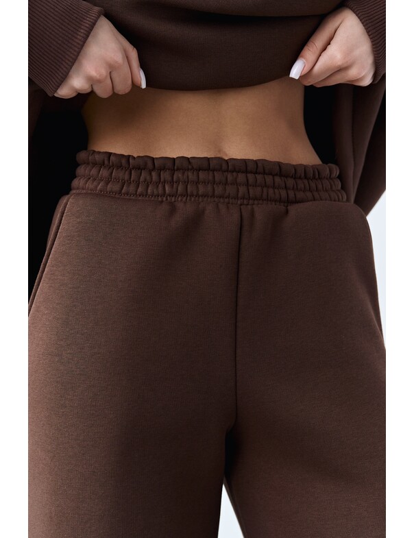 Унісекс штани преміум на стяжках на флісі