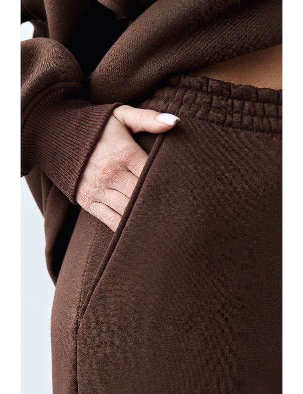 Унисекс штани премиум на стяжках на флисе