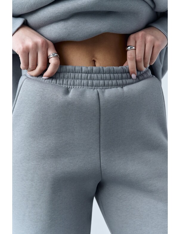 Унисекс штани премиум на стяжках на флисе