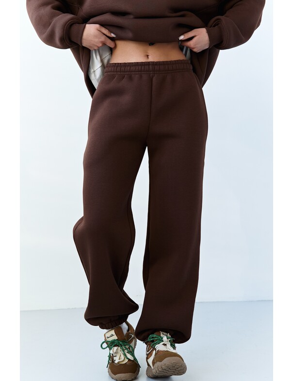 Унісекс джогери оверсайз із начосом