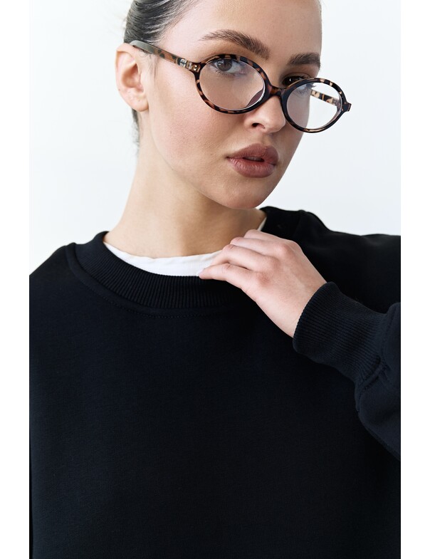 Унісекс світшот преміум зі стяжкою на флісі