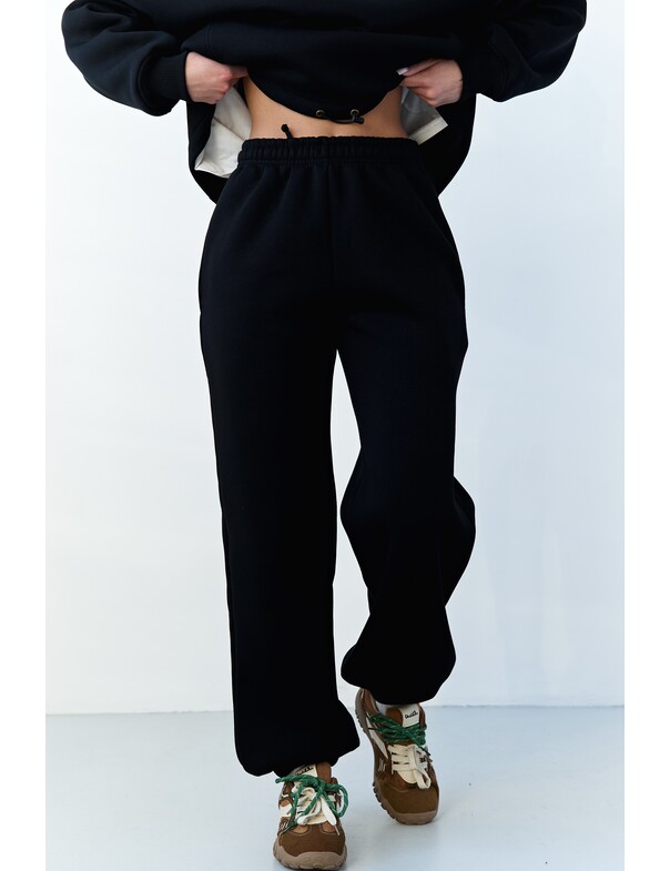 Унісекс джогери оверсайз із начосом