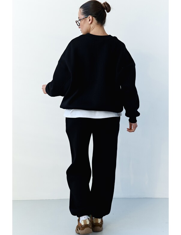 Унісекс джогери оверсайз із начосом