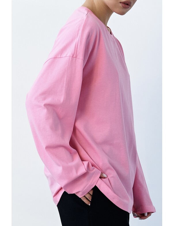 Унісекс лонгслів оверсайз котон