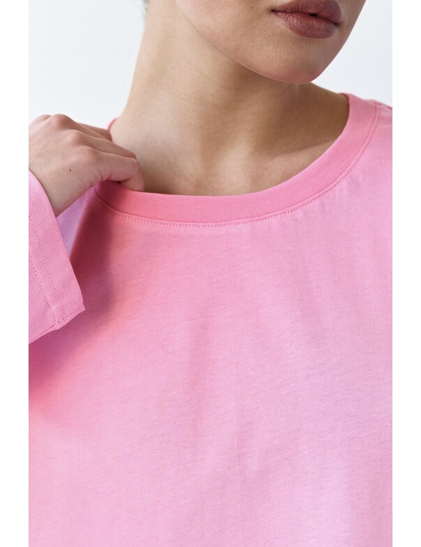 Унисекс лонгслив оверсайз коттон