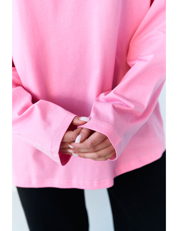 Унісекс лонгслів оверсайз котон