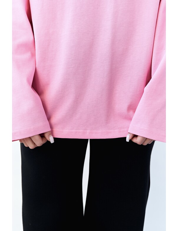 Унисекс лонгслив оверсайз коттон