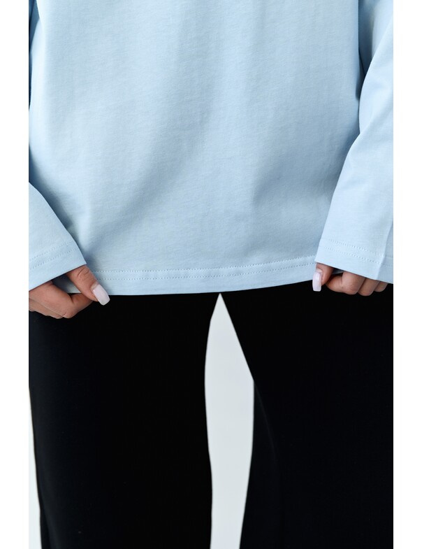 Унісекс лонгслів оверсайз котон