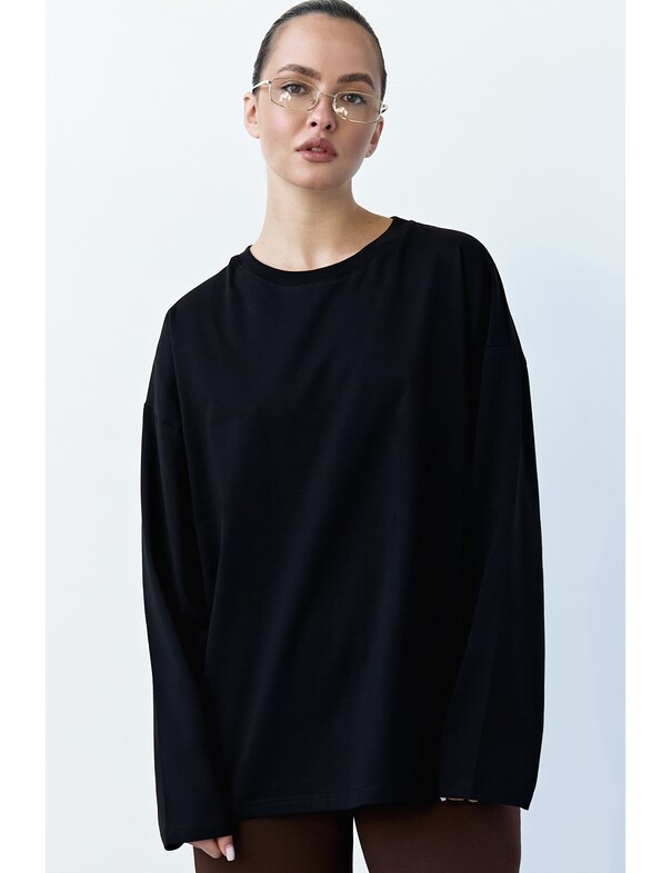 Унісекс лонгслів оверсайз котон