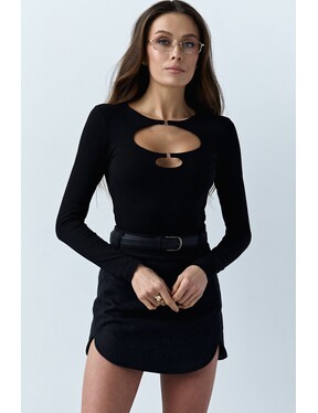 Лонгслів з кільцями