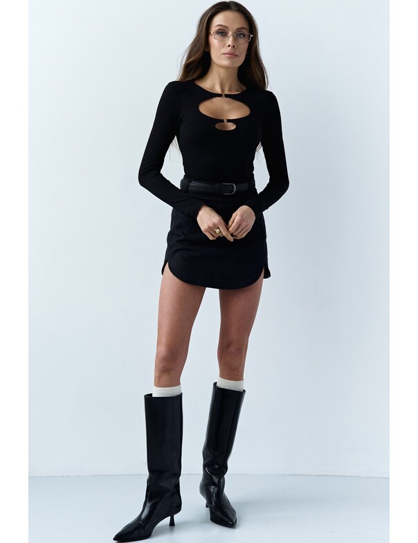 Лонгслів з кільцями