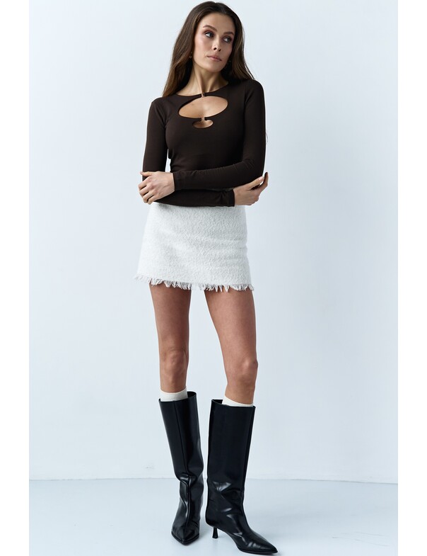 Лонгслив с кольцами