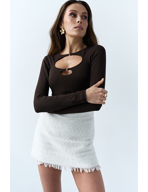 Лонгслив с кольцами