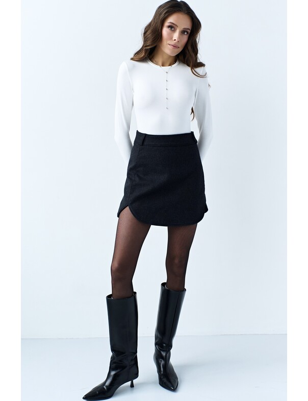 Лонгслив вискоза с вырезом на пальчик