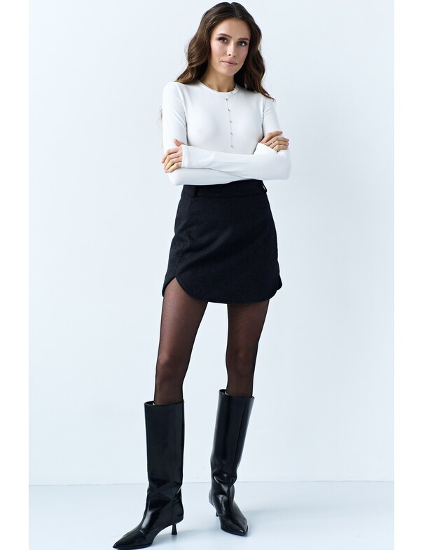 Лонгслив вискоза с вырезом на пальчик