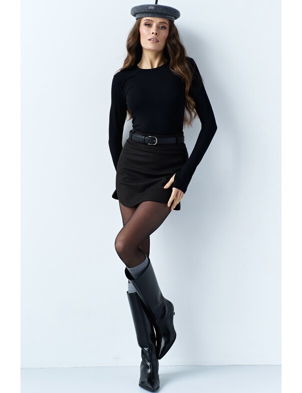 Лонгслів віскоза з вирізом на пальчик