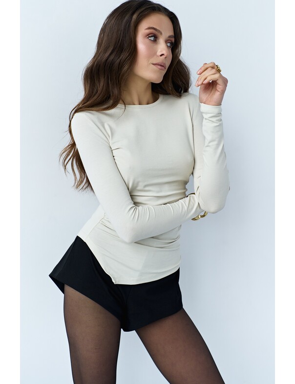 Лонгслив асимметричный