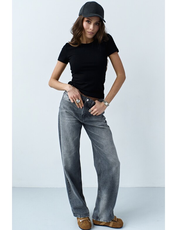 Жіноча приталена футболка колір білий 0