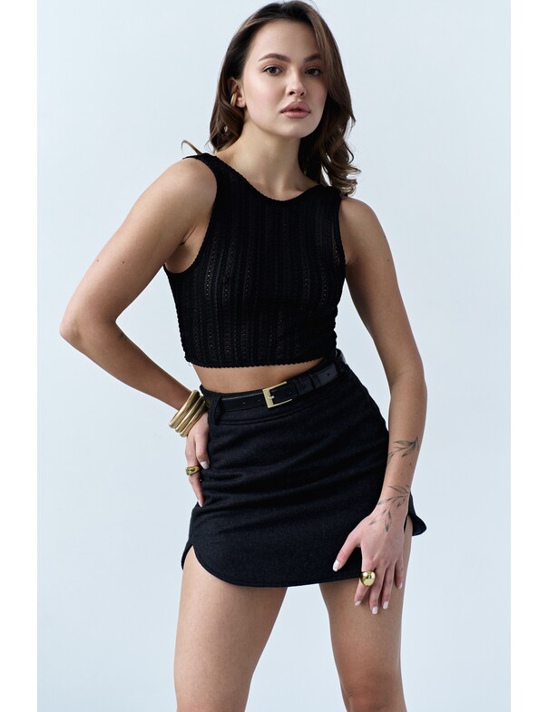 Жіночий топ гіпюр