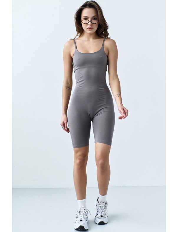 Женский комбинезон шорты стрейч