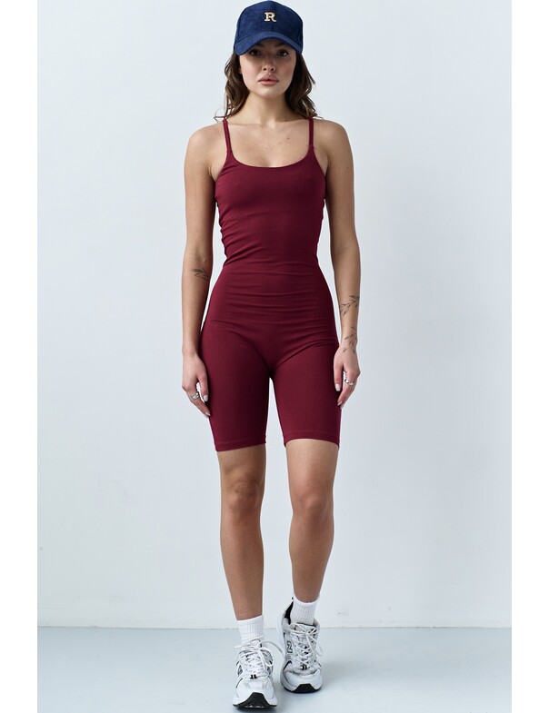 Женский комбинезон шорты стрейч