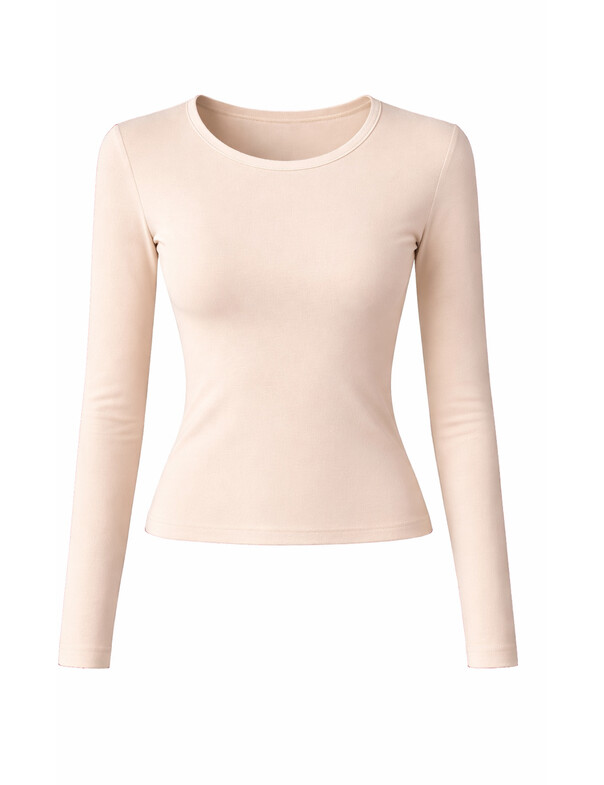 Женский лонгслив приталенный из вискозы