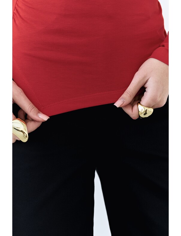 Лонгслив асимметричный