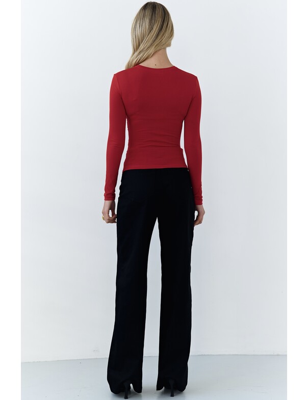 Лонгслив асимметричный