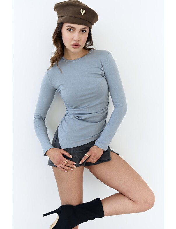 Лонгслів асиметричний