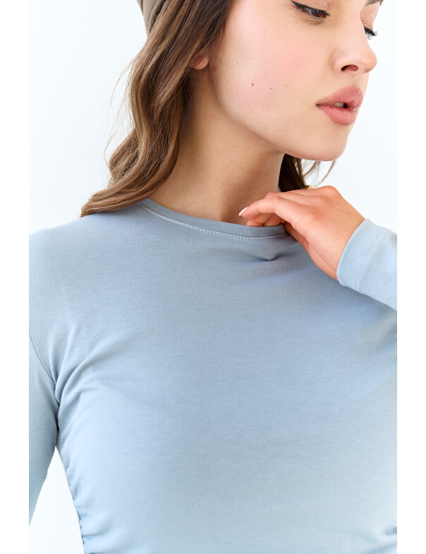 Лонгслив асимметричный