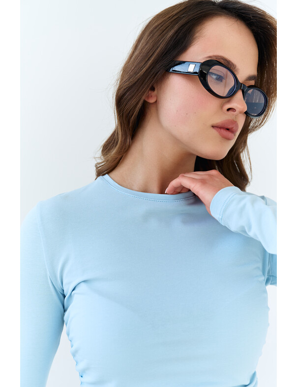 Лонгслив асимметричный