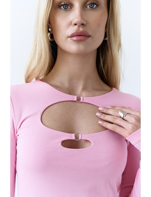 Лонгслив с кольцами