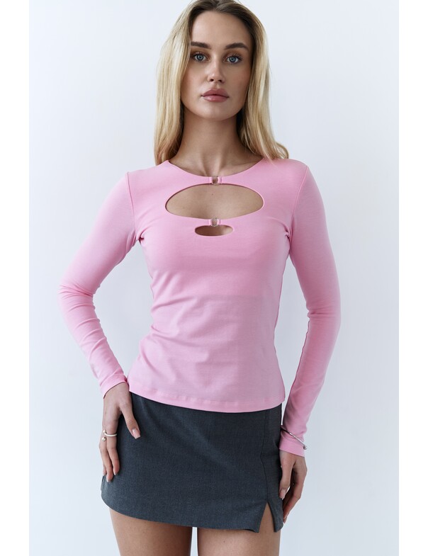 Лонгслив с кольцами