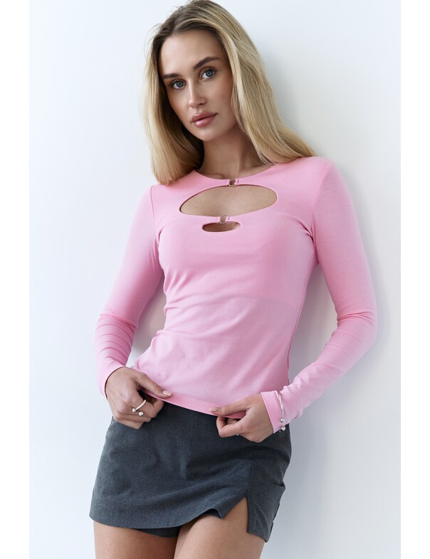 Лонгслив с кольцами