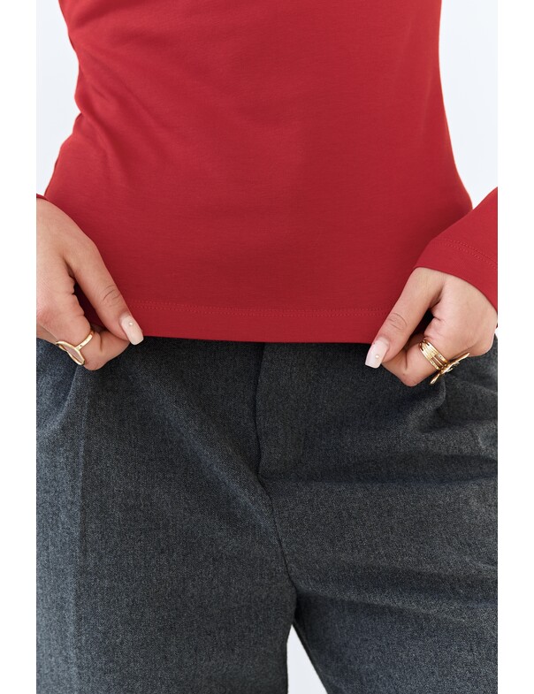 Лонгслив с кольцами